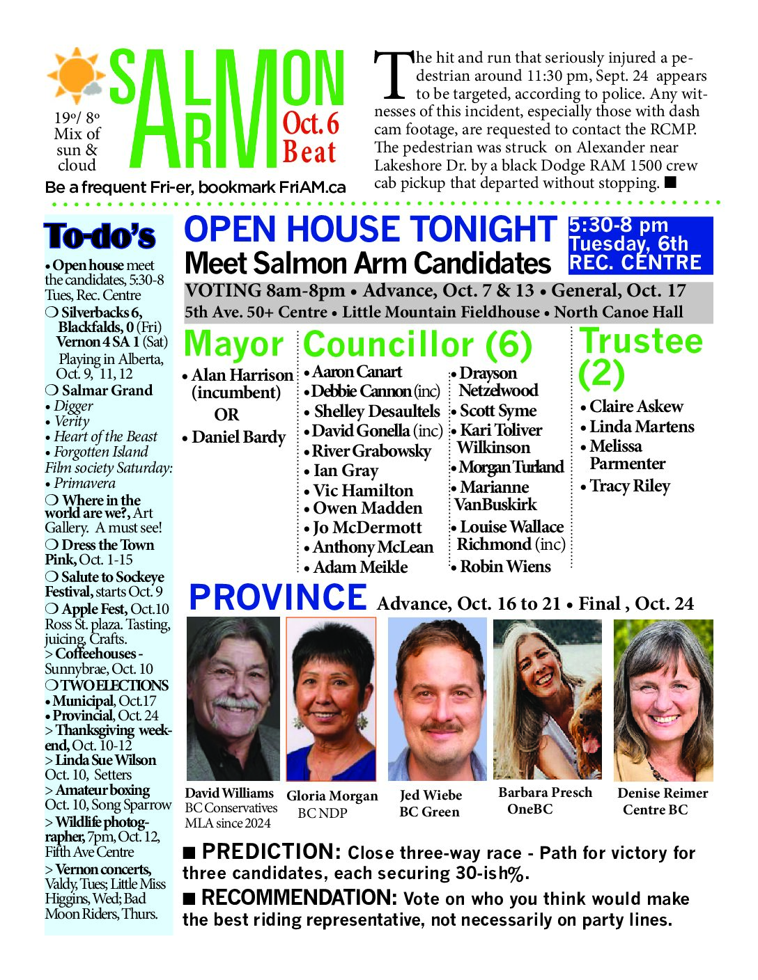Salmon ARM Beat – current issue