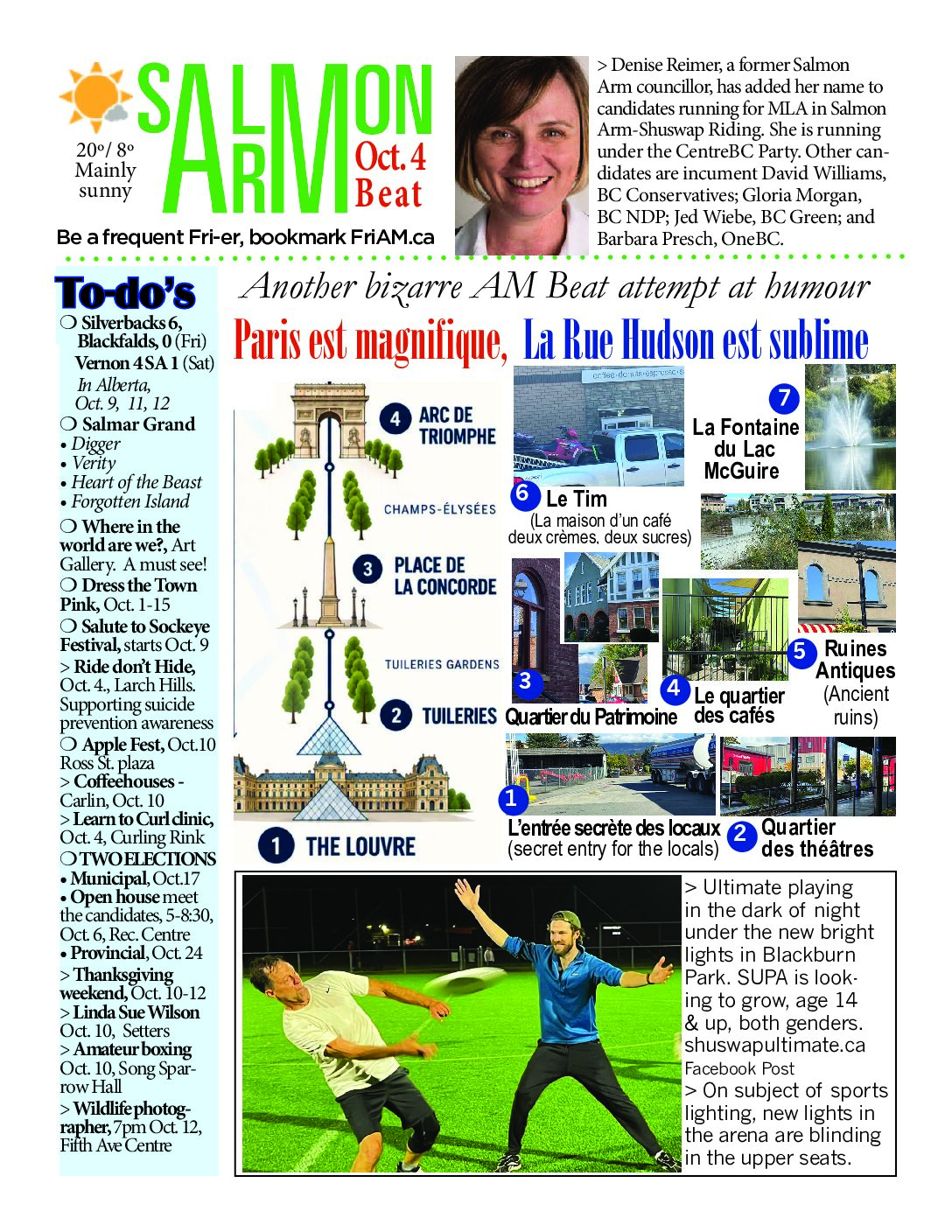 Salmon ARM Beat – current issue
