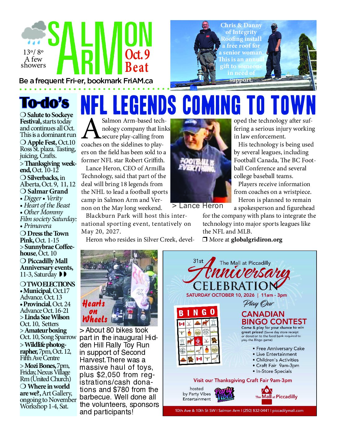 Salmon ARM Beat – current issue