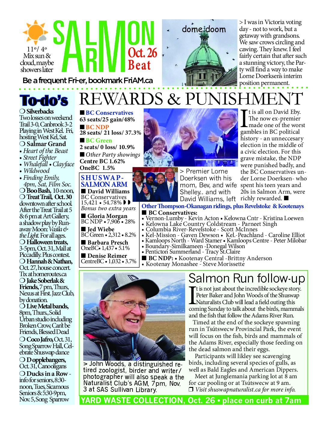 Salmon ARM Beat – current issue