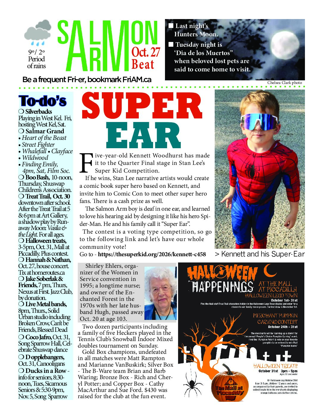 Salmon ARM Beat – current issue