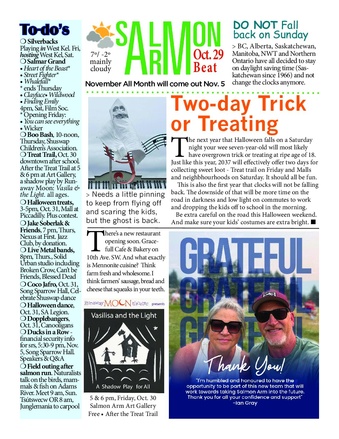 Salmon ARM Beat – current issue